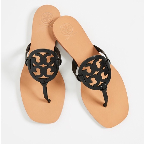 Tory Burch Shoes - NEW• Tory Burch Miller Square Toe Thong Sandal